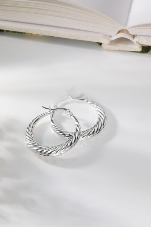 Cercei din argint Nia (Silver/Gold)